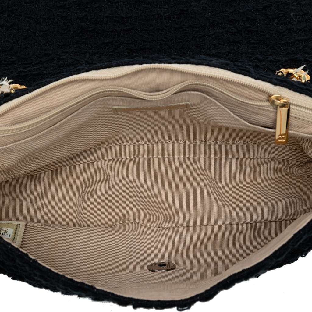 Chanel Medium Classic Tweed Single Flap - 4
