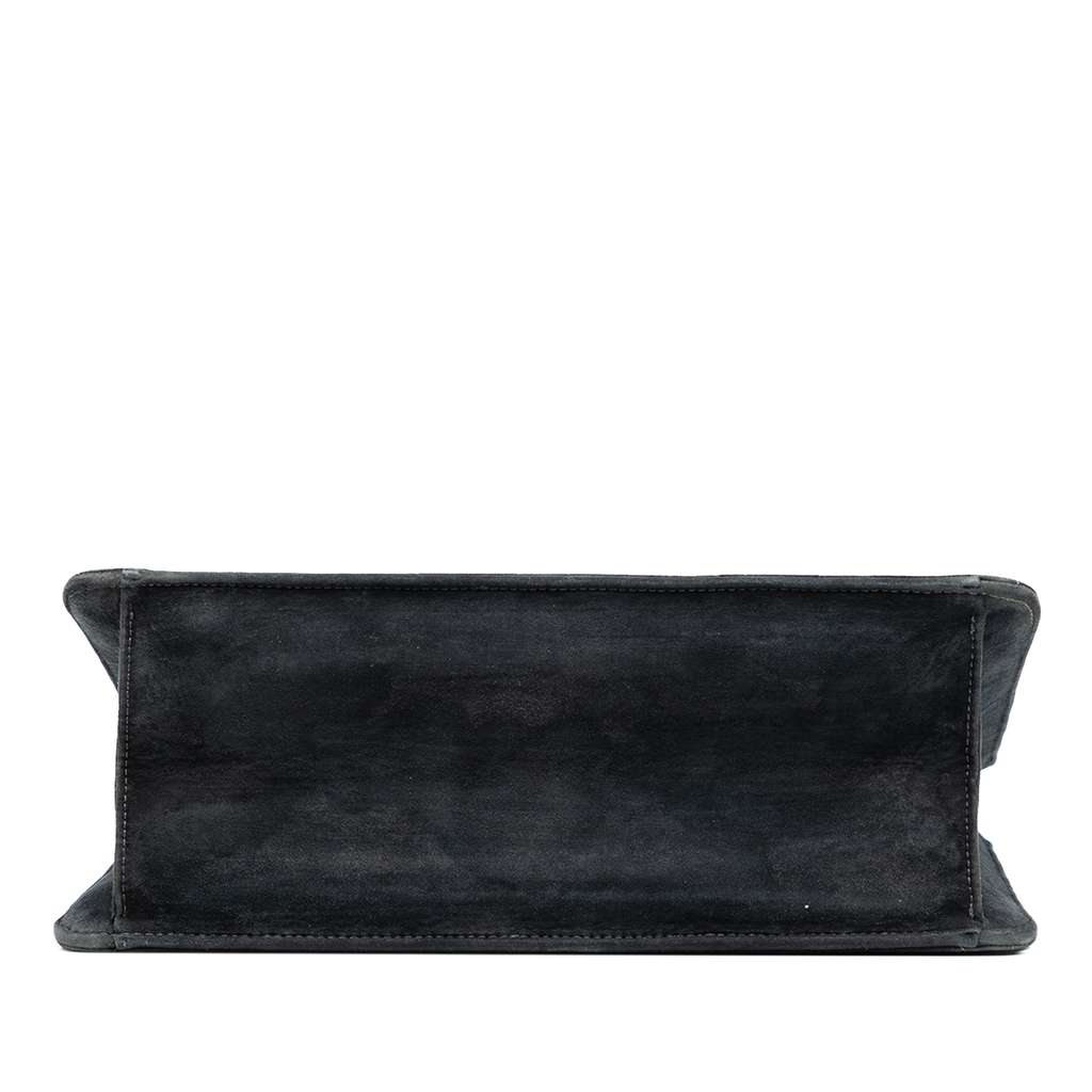 Chanel Quilted Suede Handbag - 3