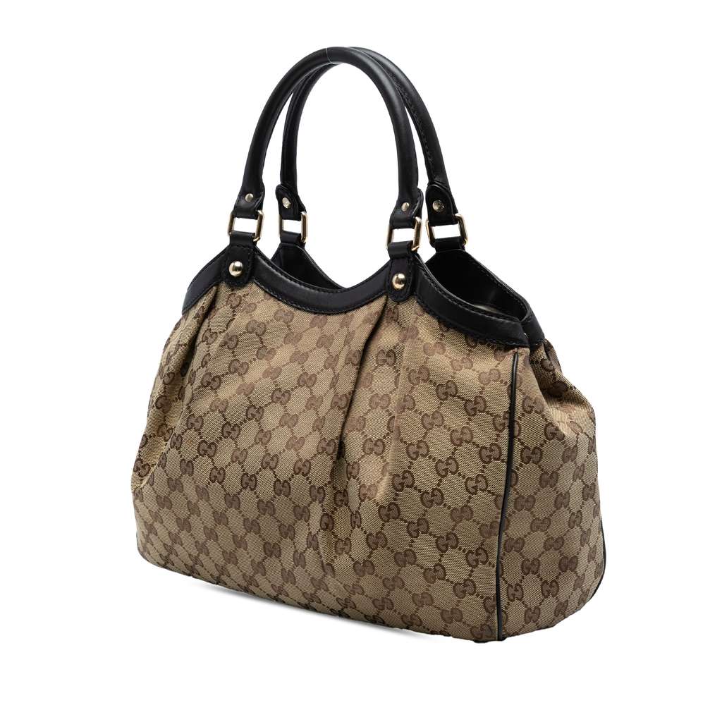 Gucci Medium GG Canvas Sukey Tote - 2