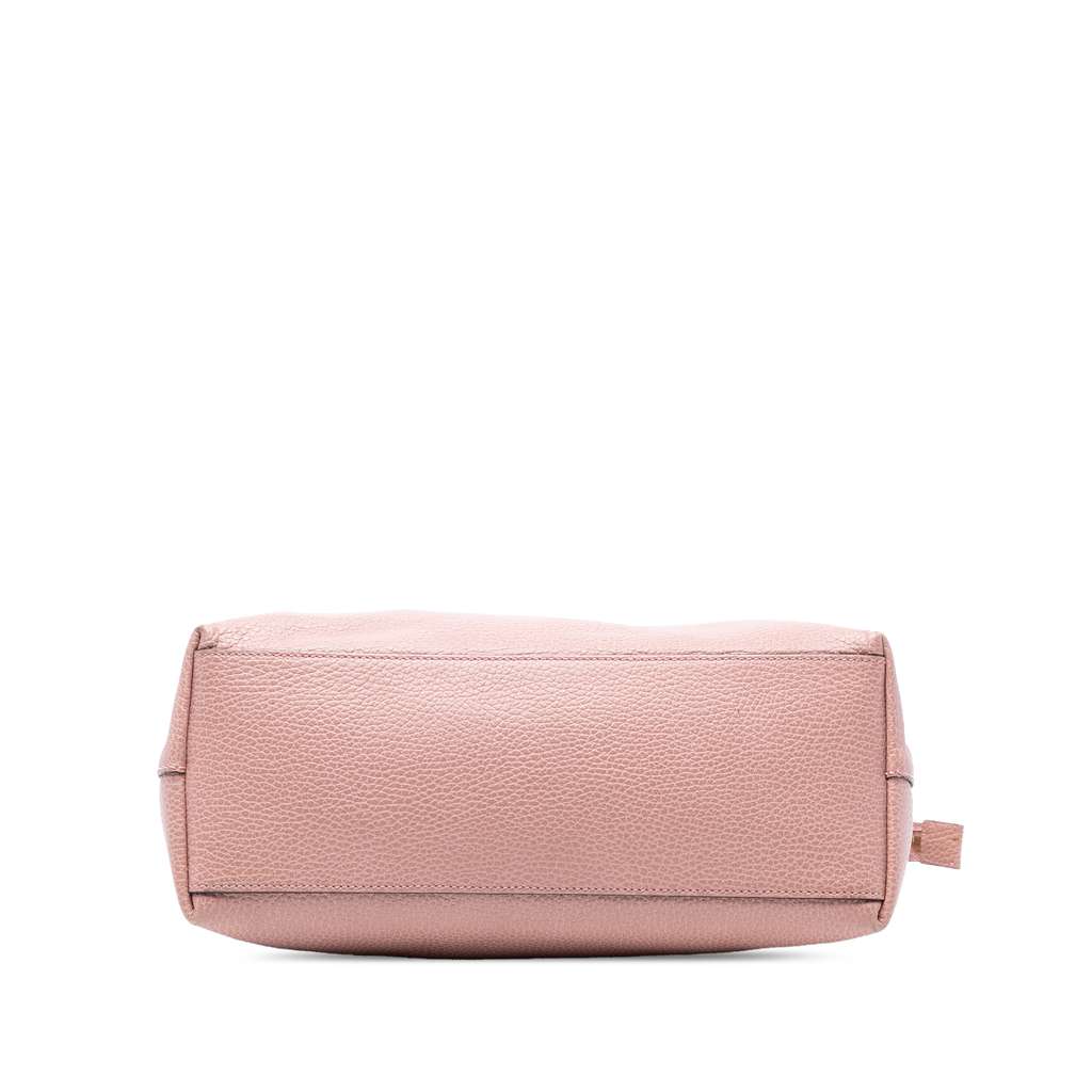 Gucci Dollar Calfskin GG Charm Satchel - 3