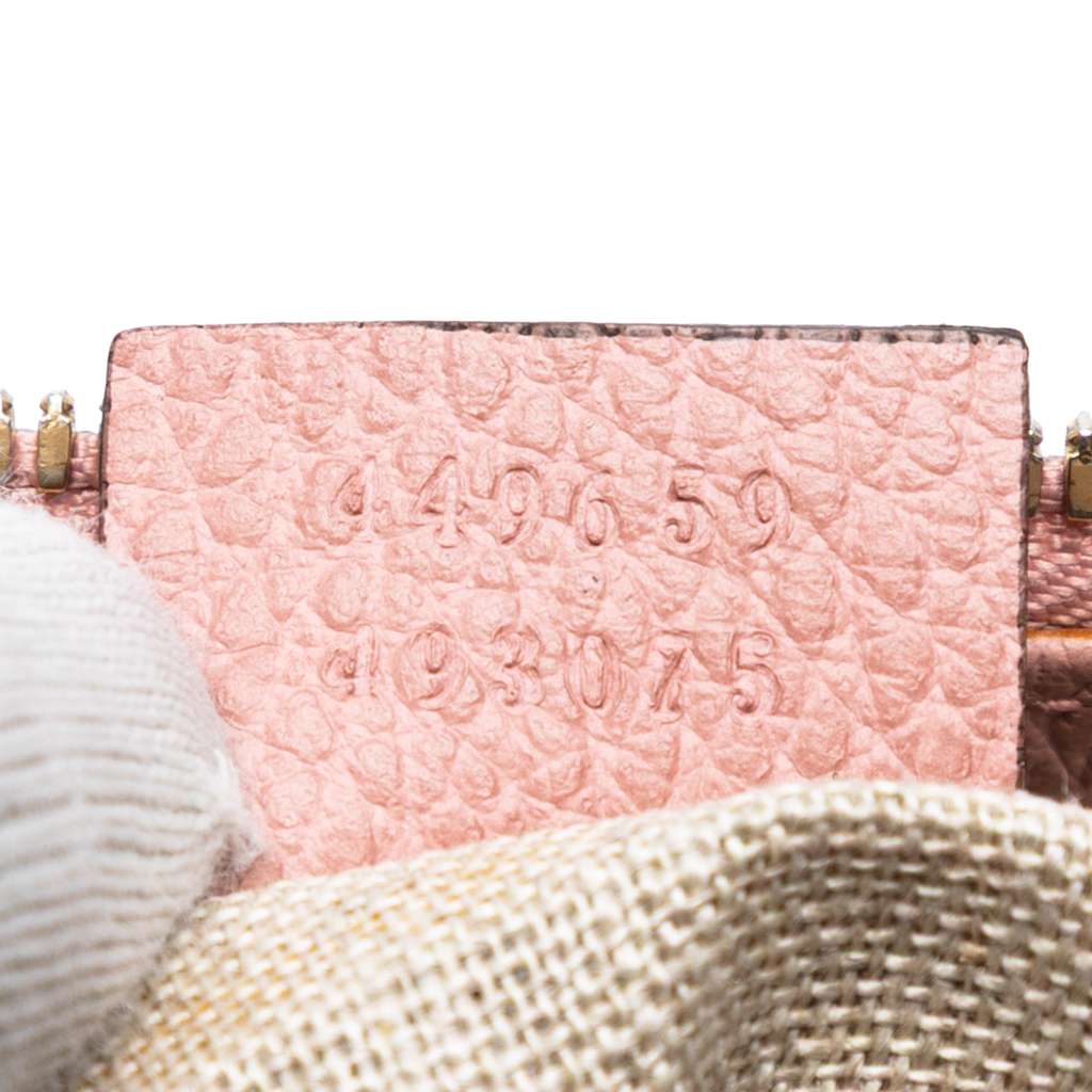 Gucci Dollar Calfskin GG Charm Satchel - 5