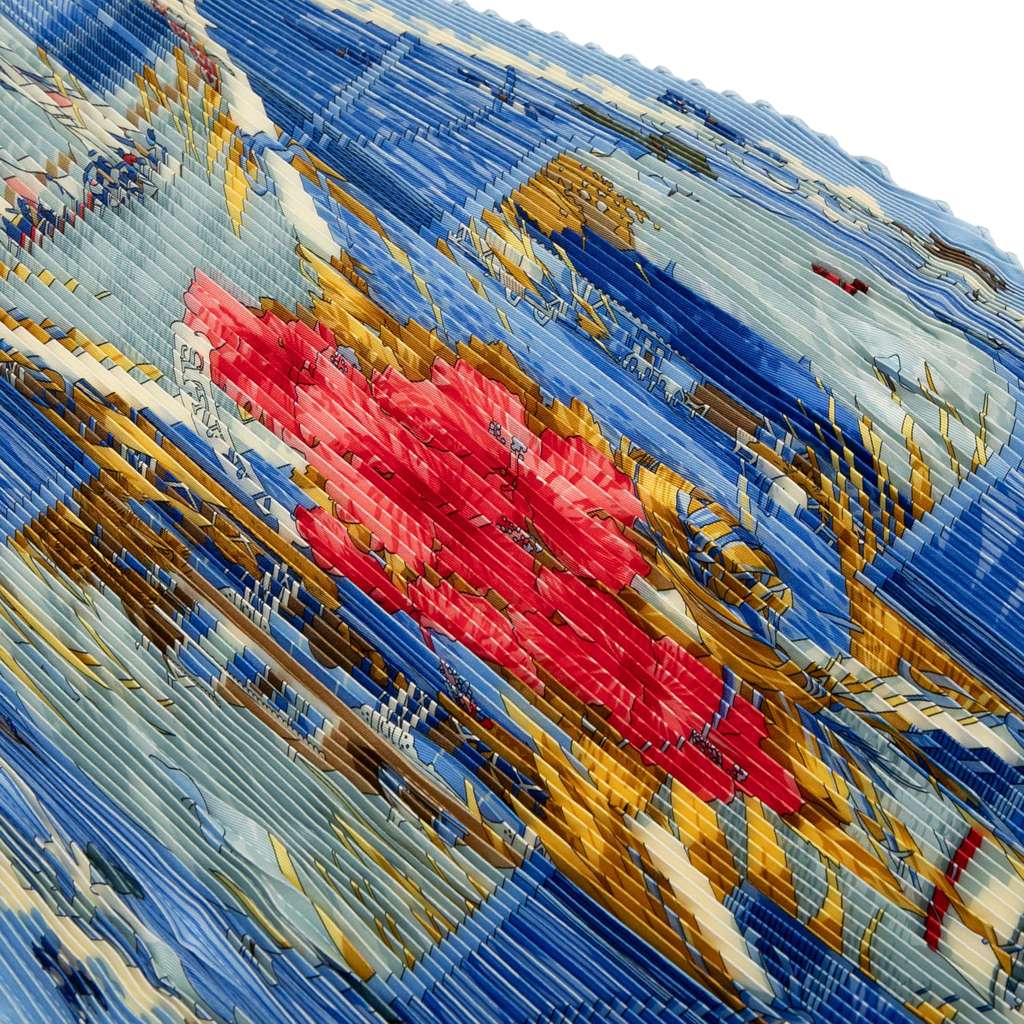 Hermès Varangues Pleated Silk Scarf - 2