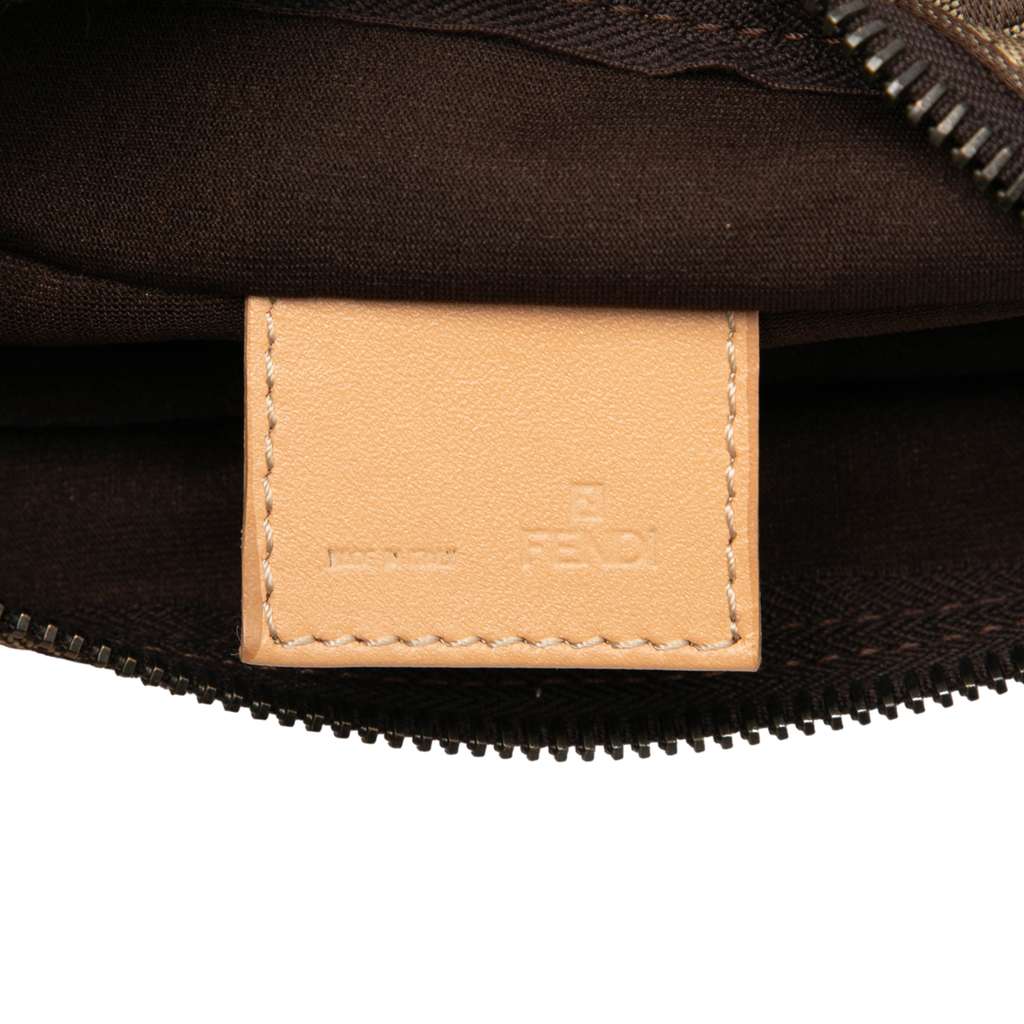 Fendi Zucchino Canvas Handbag - 5