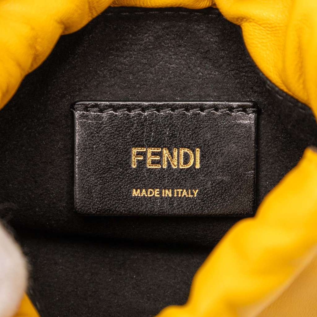Fendi Mini Nappa Drawstring Pouch - 5