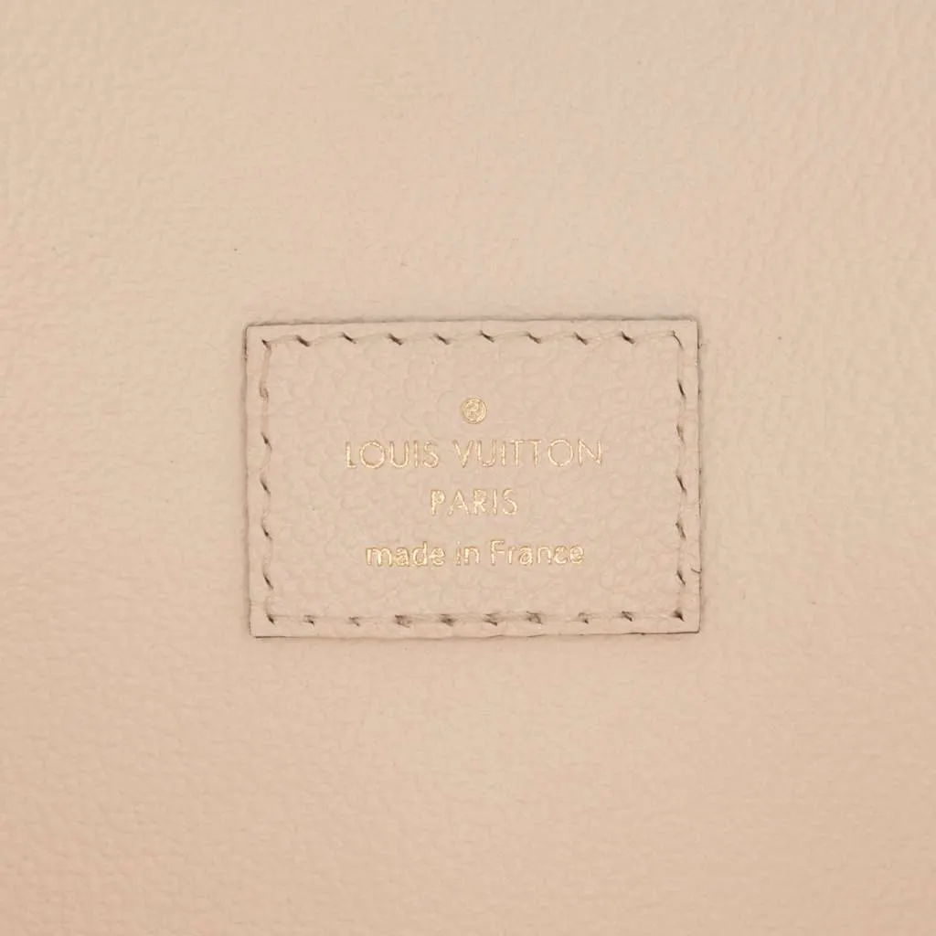 Louis Vuitton Monogram Empreinte Giant By The Pool Toiletry Pouch 26 Brown Leather Very good - Box View