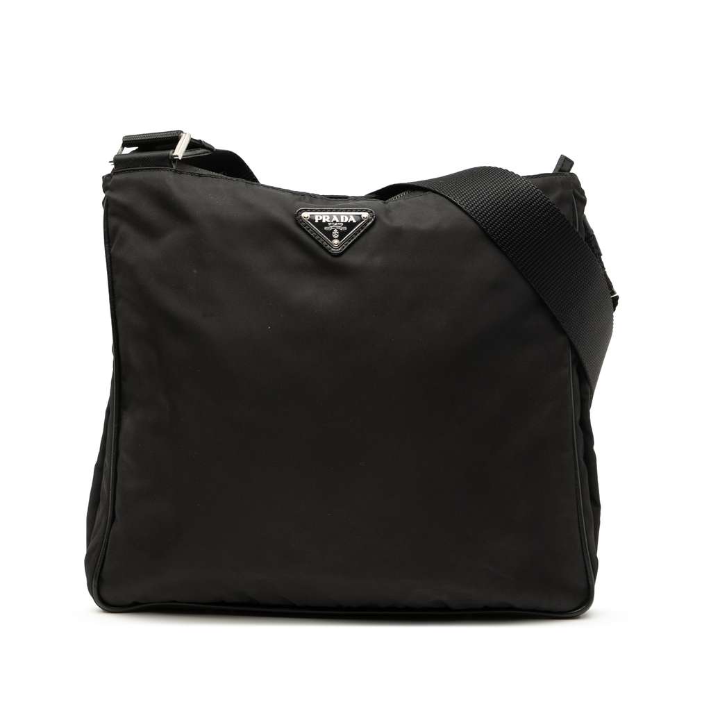 Prada Tessuto Zip Top Crossbody