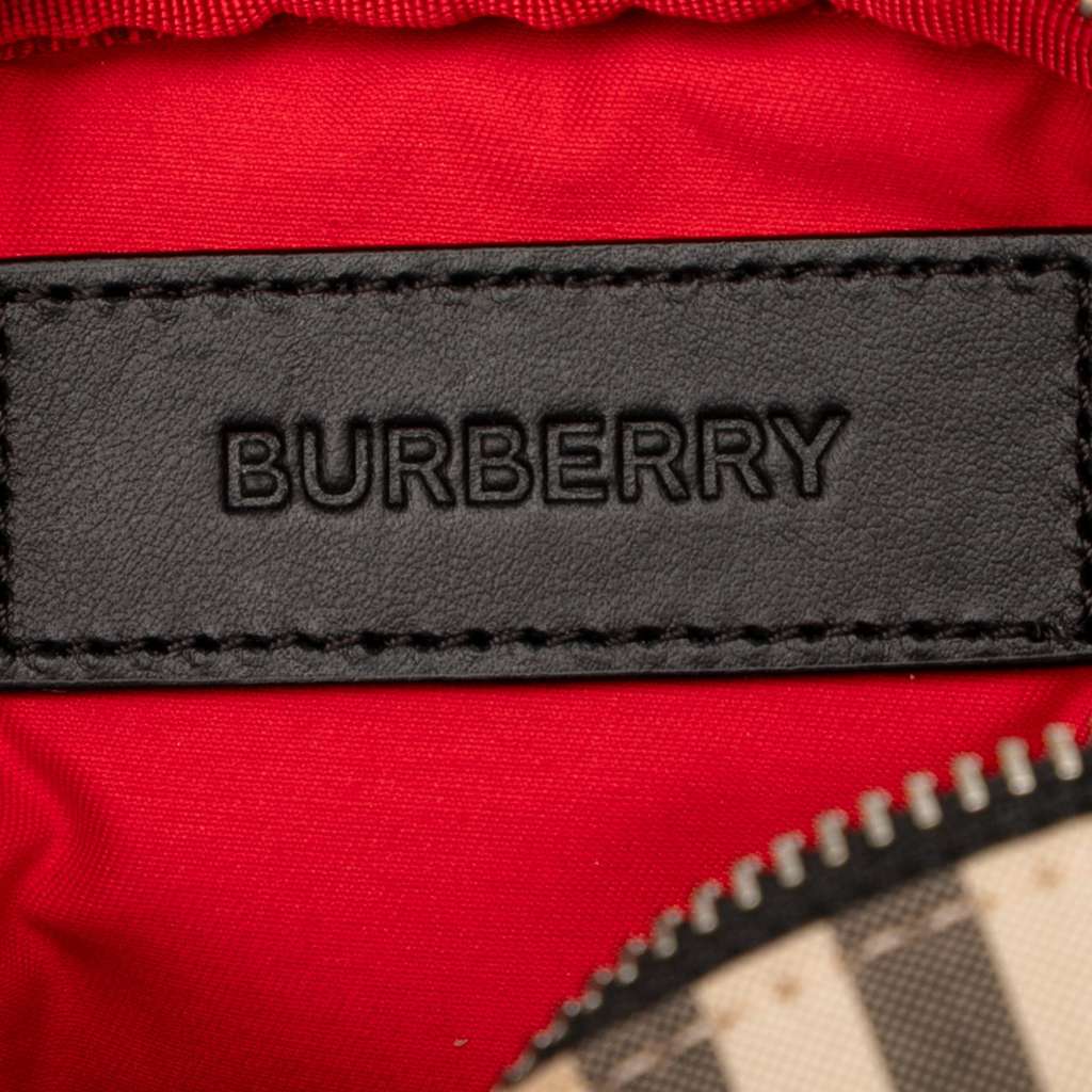 Burberry House Check Canvas Cannon Belt Bag - 5