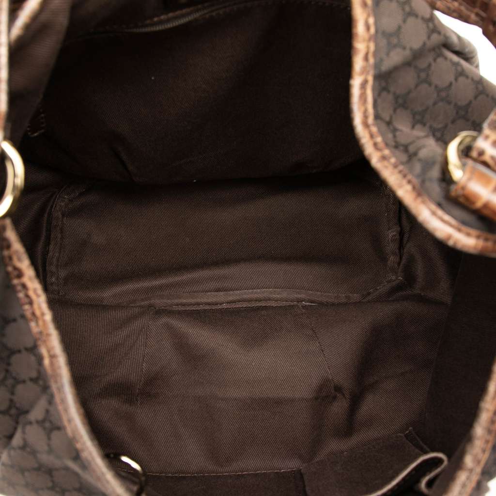 Celine Macadam Canvas Hobo - 4