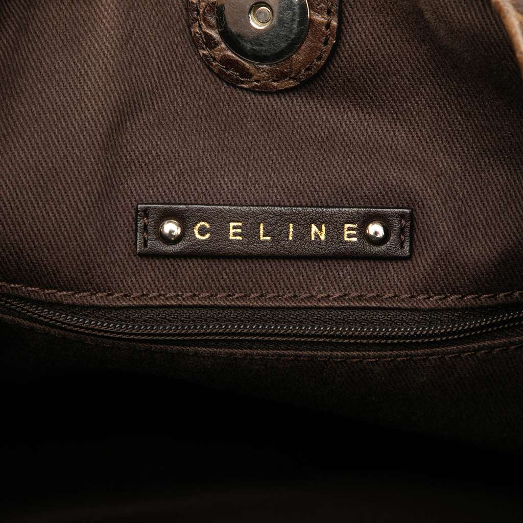 Celine Macadam Canvas Hobo - 5