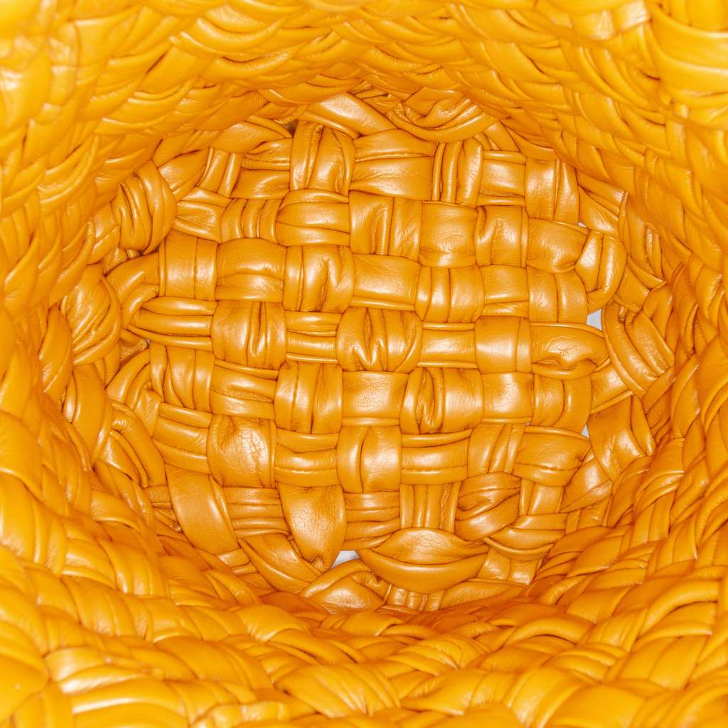 Bottega Veneta Small Calfskin Intreccio Kalimero Bucket Bag - 4