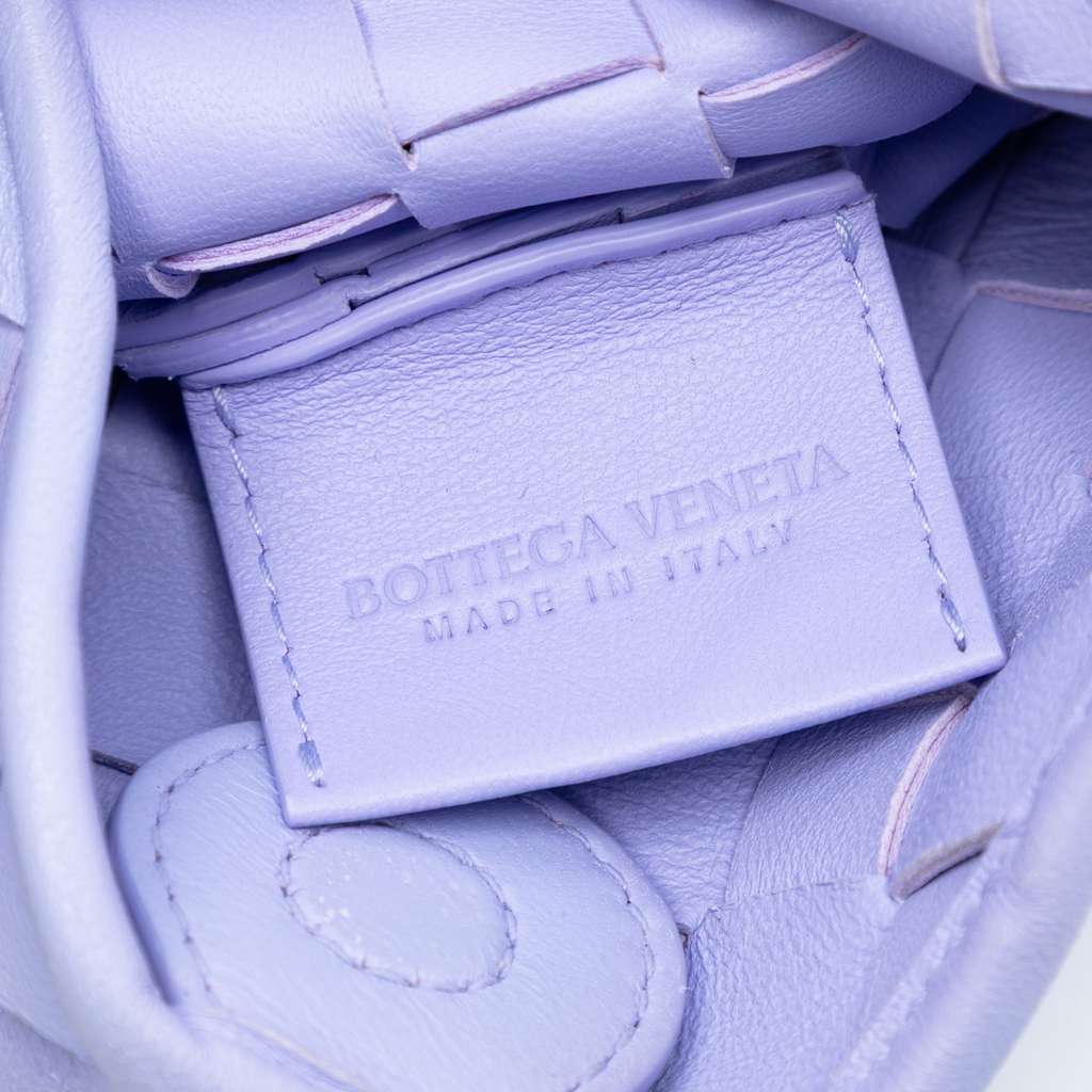 Bottega Veneta Baby Lambskin Intrecciato Sardine Bag - 5