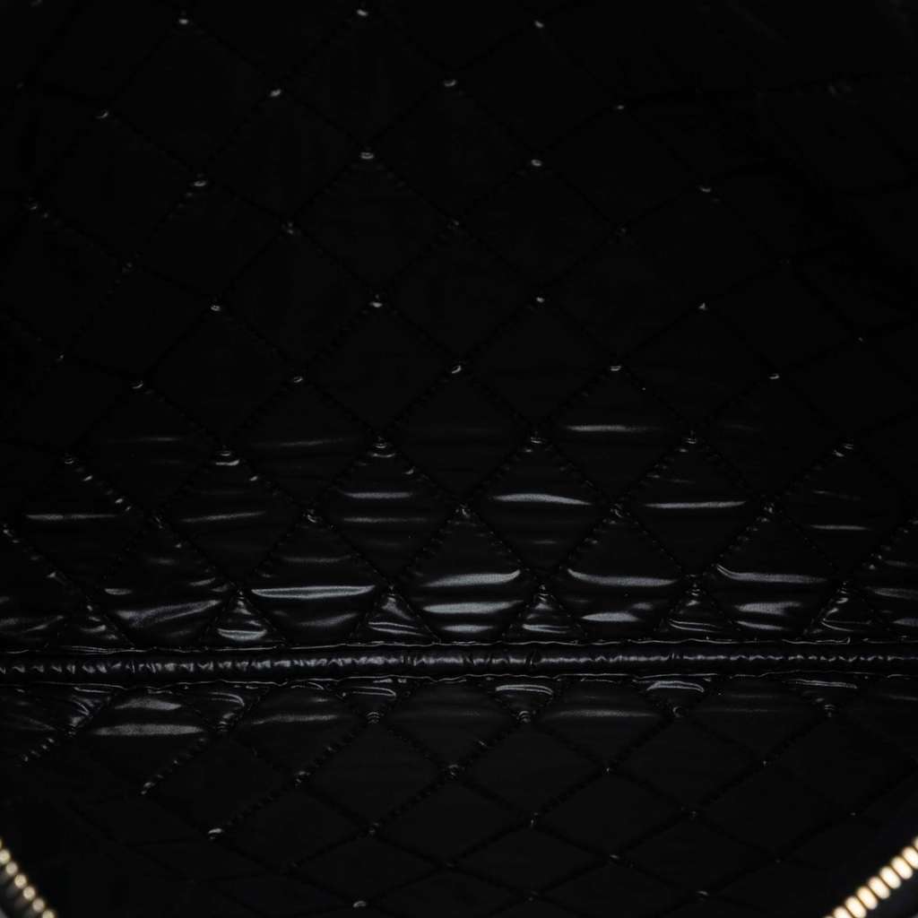 Chanel Large Quilted Lambskin Double Stitch Tassel O Case Clutch - 4