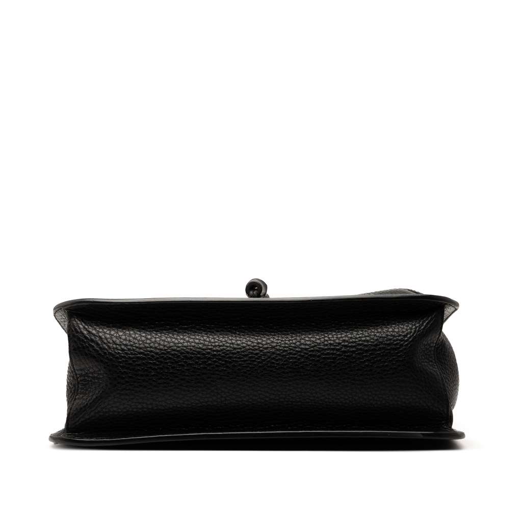 Gucci Medium Leather Bamboo Daily Crossbody - 3