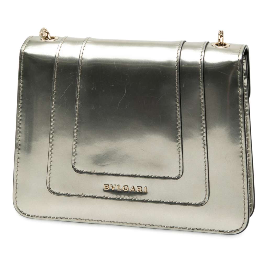 Bvlgari Small Patent Serpenti Forever Crossbody - 2