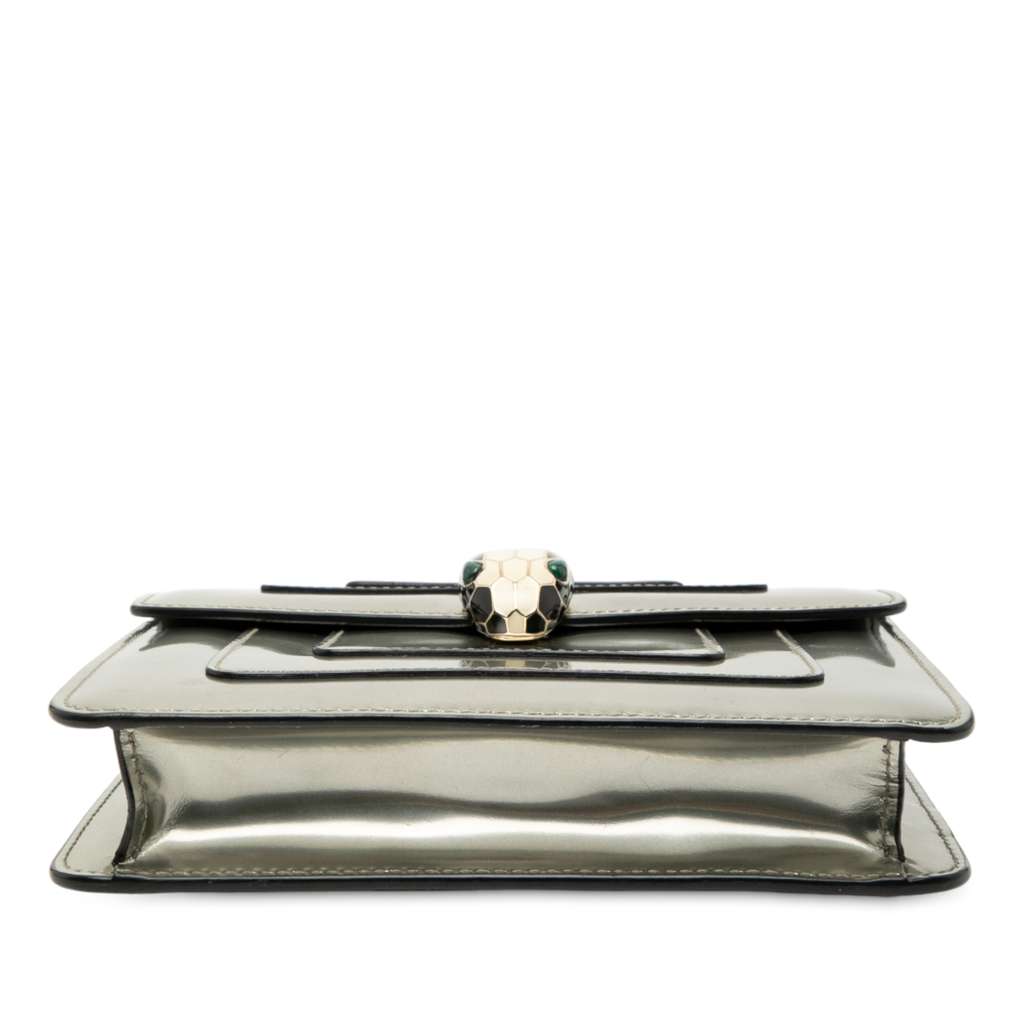 Bvlgari Small Patent Serpenti Forever Crossbody - 3