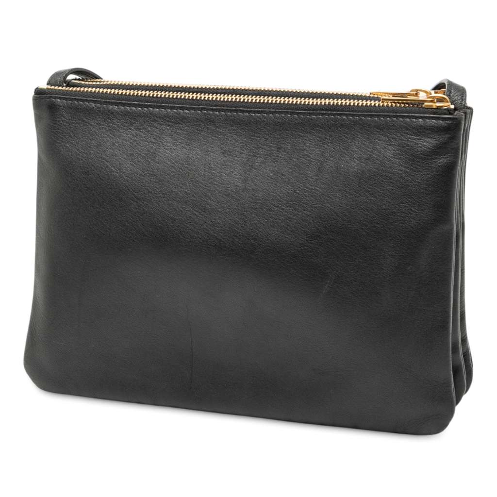 Celine Large Lambskin Trio Crossbody - 2