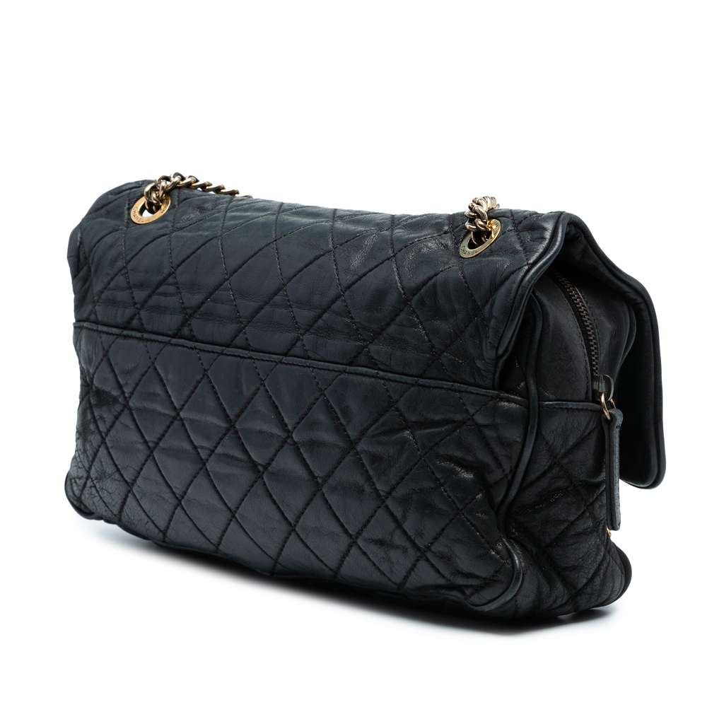Chanel Large Quilted Iridescent Calfskin Shiva Flap - 2