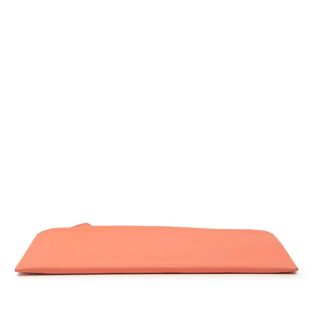 Hermès Medium Togo Bazar Pouch Orange Leather Very good - Inside View