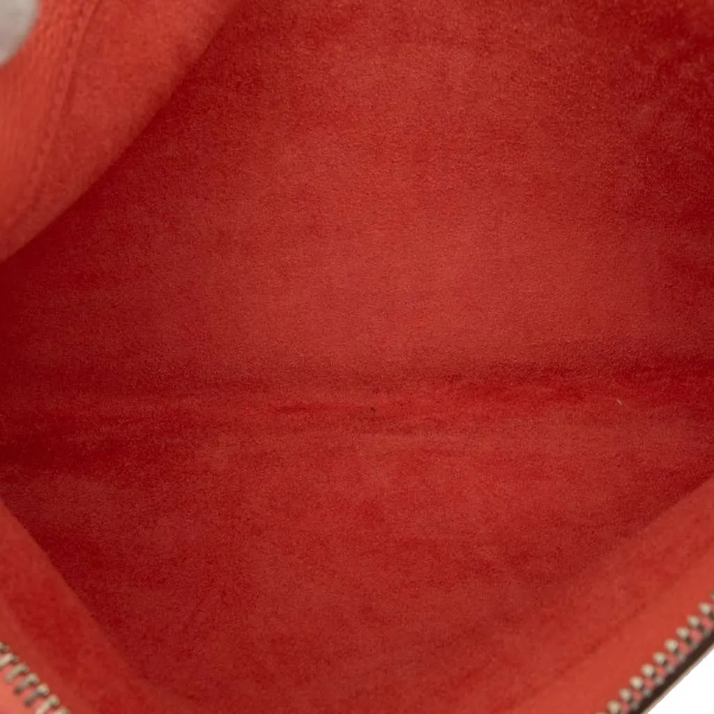 Hermès Medium Togo Bazar Pouch Orange Leather Very good - Model View