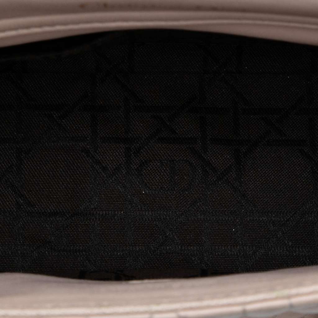 Dior Lambskin Cannage Lady Dior Double Chain Bag - 4