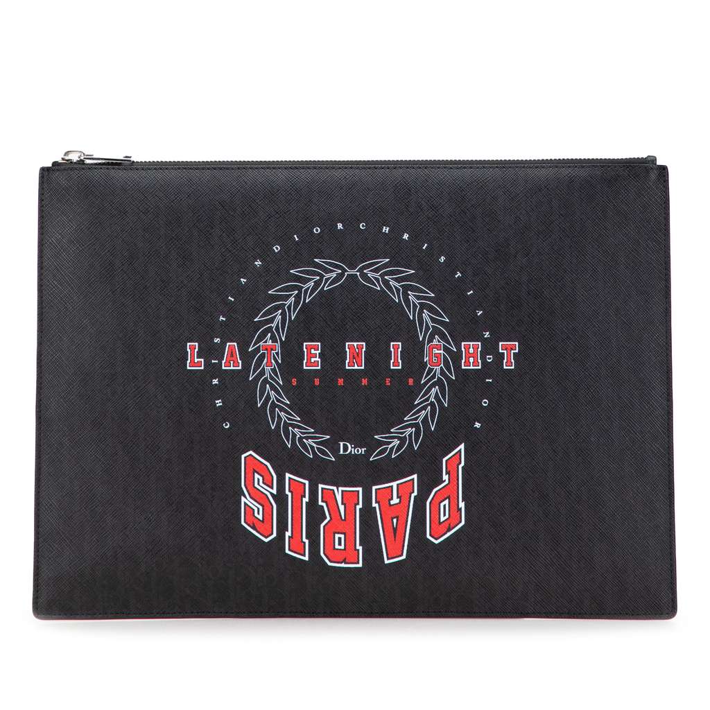 Dior Oblique Leather Latenight Summer Clutch