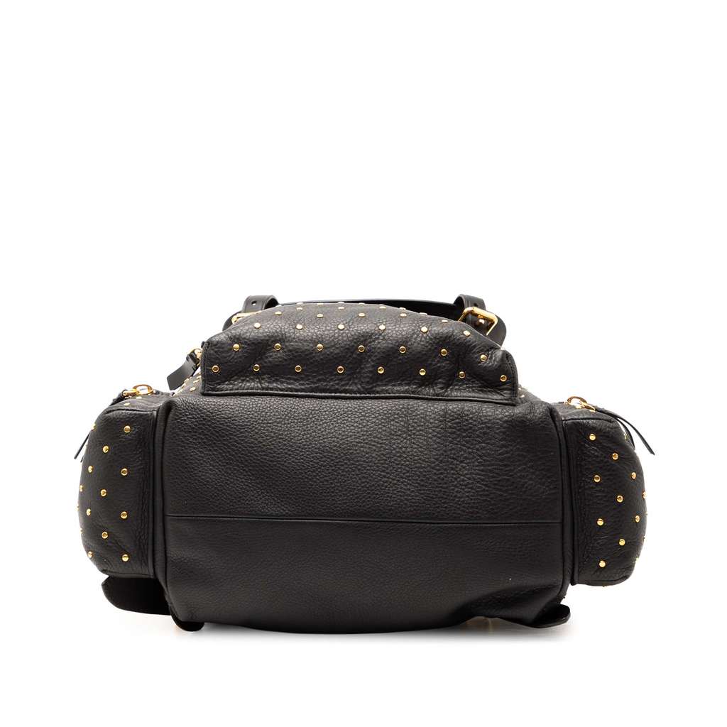 Burberry Leather Studded Rucksack Backpack - 3