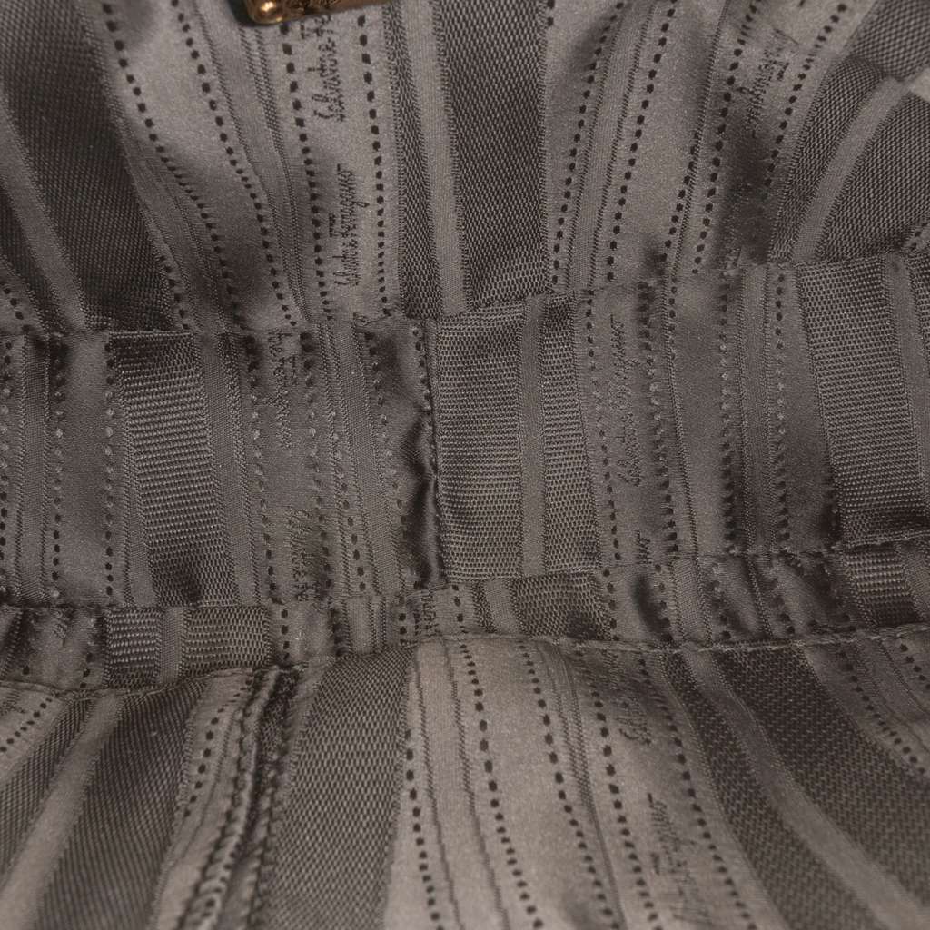 Salvatore Ferragamo Leather Double Gancini Shoulder Bag - 4