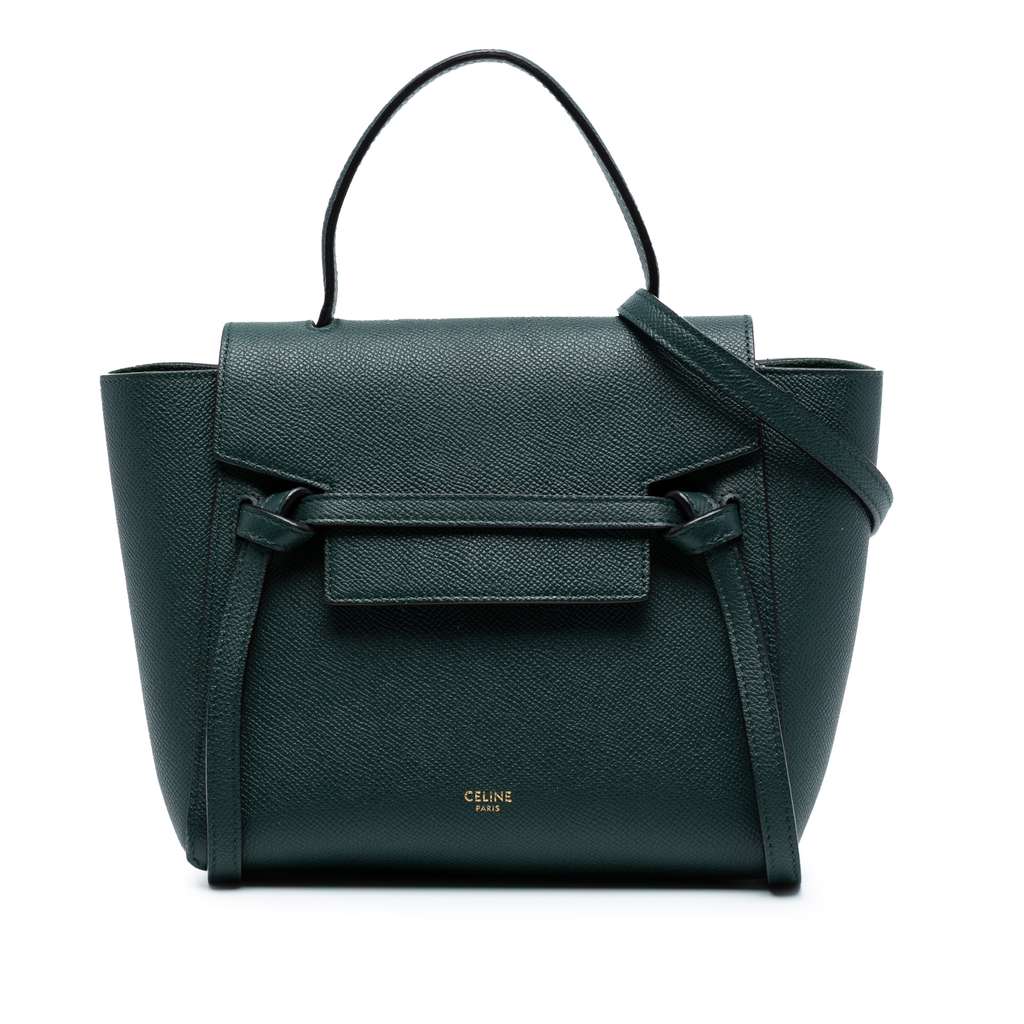 Celine Nano Grained Calfskin Belt Bag