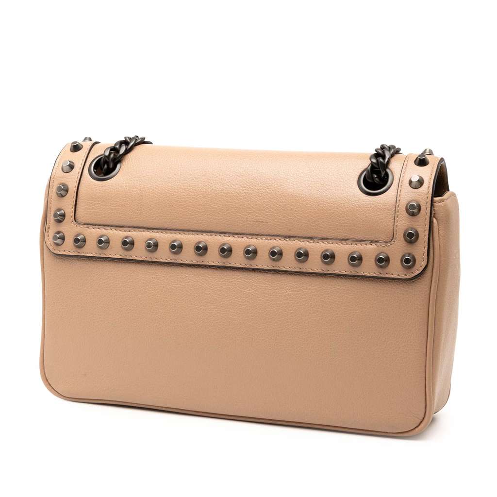 Prada Glace Calfskin Studded Crossbody - 2