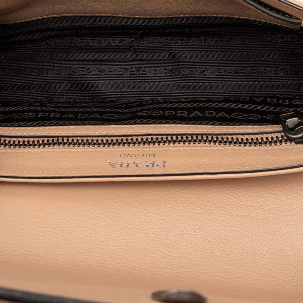 Prada Glace Calfskin Studded Crossbody - 4