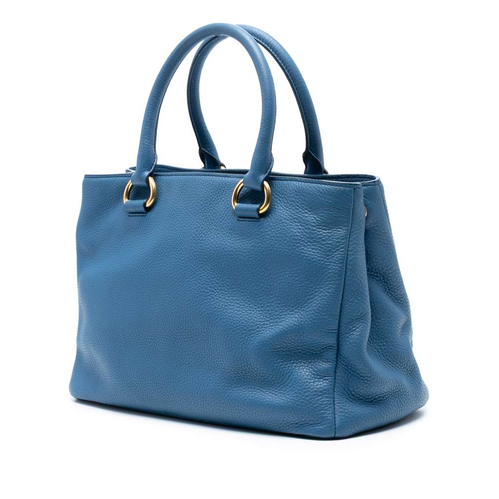 Prada Vitello Daino Open Convertible Tote - 2