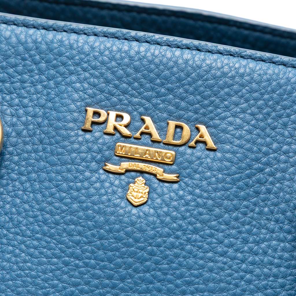 Prada Vitello Daino Open Convertible Tote - 5