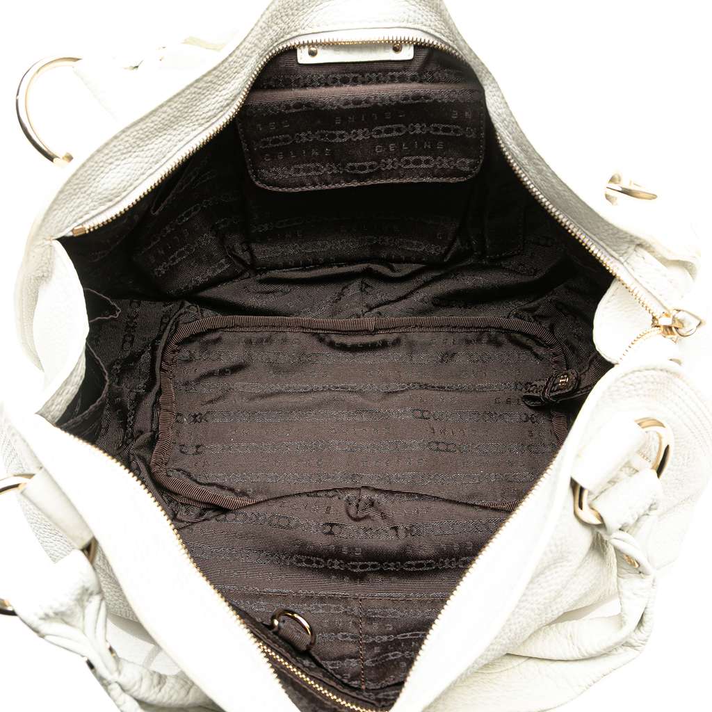 Celine Calfskin Bittersweet Hobo - 4