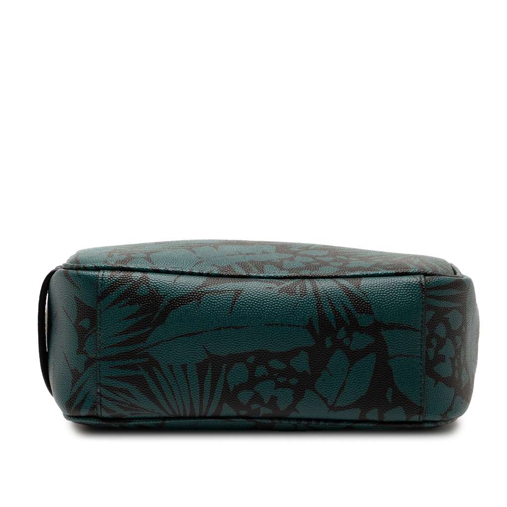 Saint Laurent Grain de Poudre Tropical Palm Pouch - 3