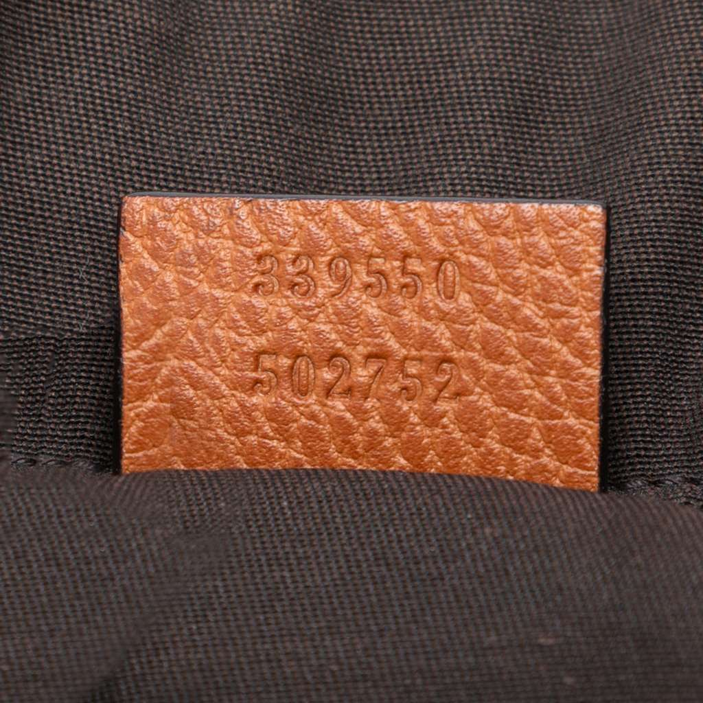 Gucci Leather GG Charm Satchel - 5