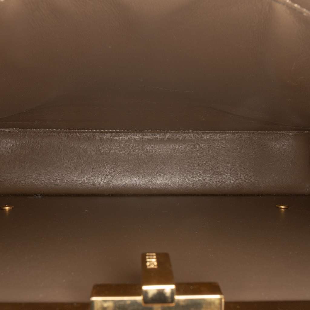 Fendi Antonio Lopez Medium Zucca Coated Canvas Peekaboo ISeeU Satchel - 5