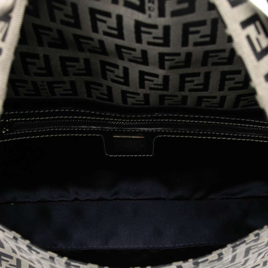Fendi Zucchino Canvas Baguette - 4