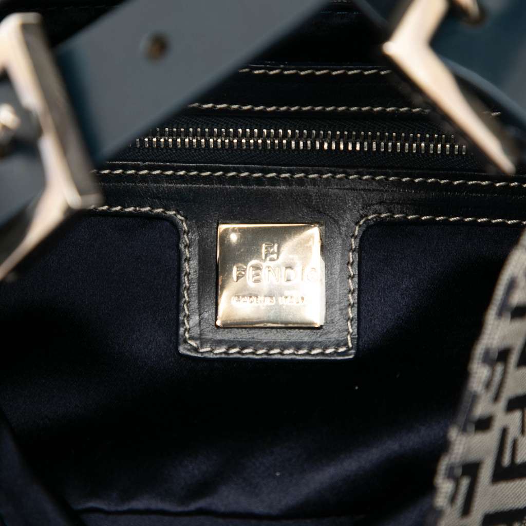 Fendi Zucchino Canvas Baguette - 5