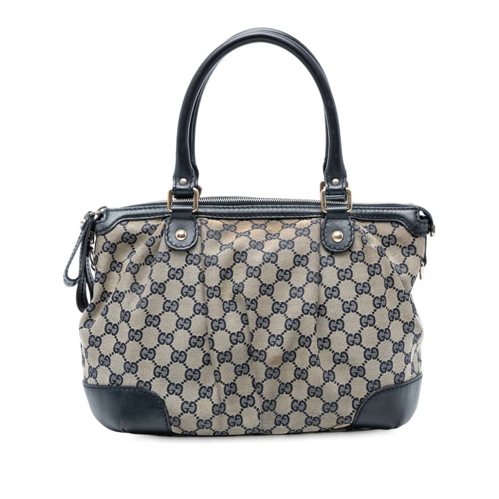 Gucci GG Canvas Sukey Satchel