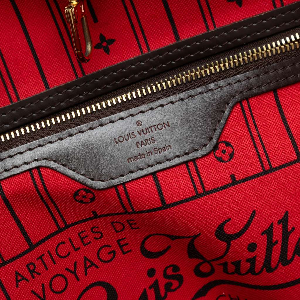 Louis Vuitton Damier Ebene Neverfull MM - 5