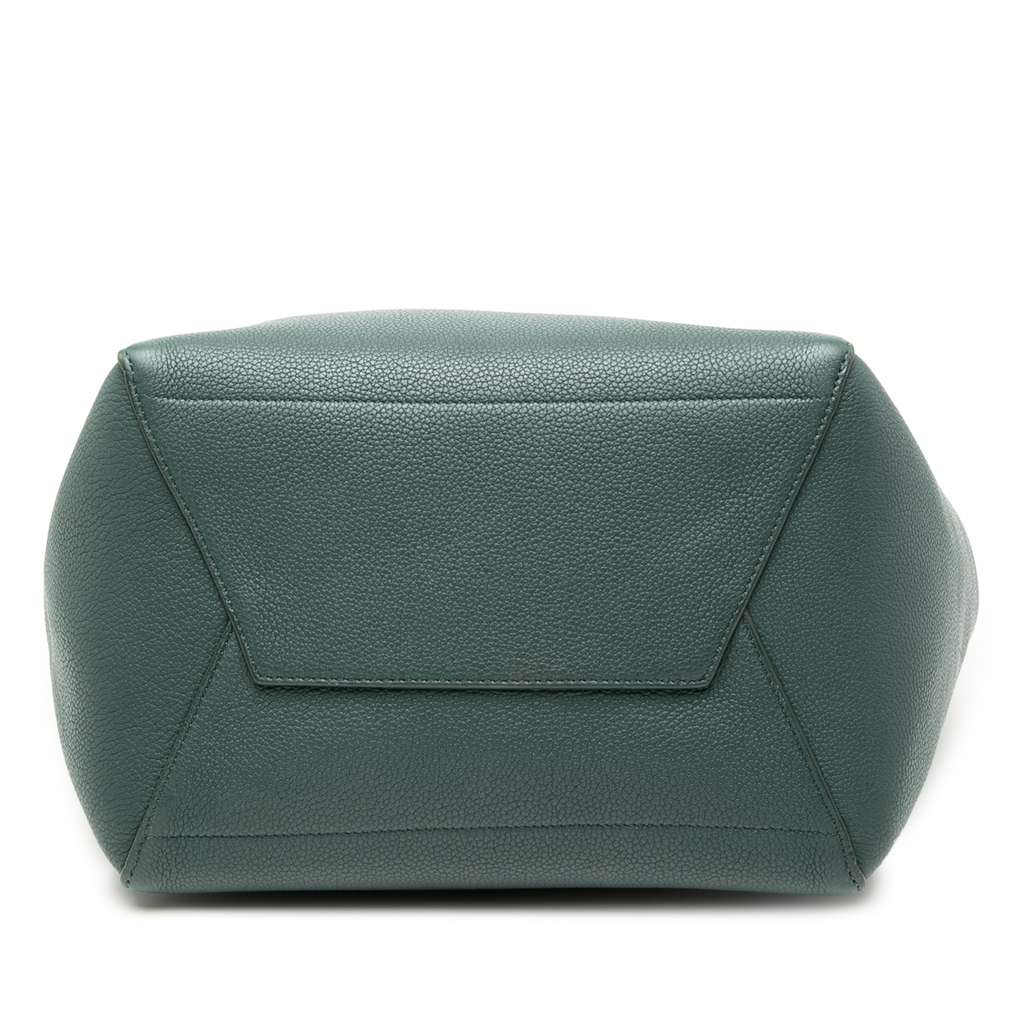 Celine Medium Leather Seau Sangle Bucket - 3