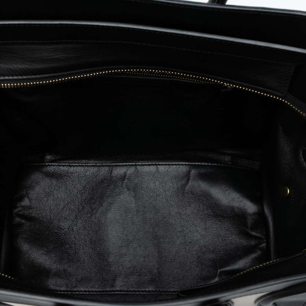 Celine Mini Tricolor Leather Luggage Tote - 4