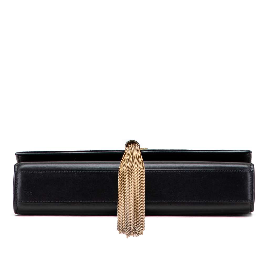 Saint Laurent Medium Smooth Calfskin Classic Monogram Kate Tassel Crossbody - 3