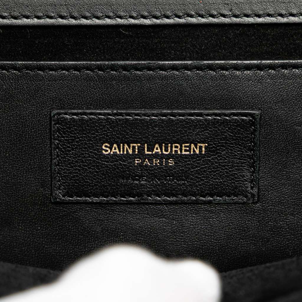 Saint Laurent Medium Smooth Calfskin Classic Monogram Kate Tassel Crossbody - 5