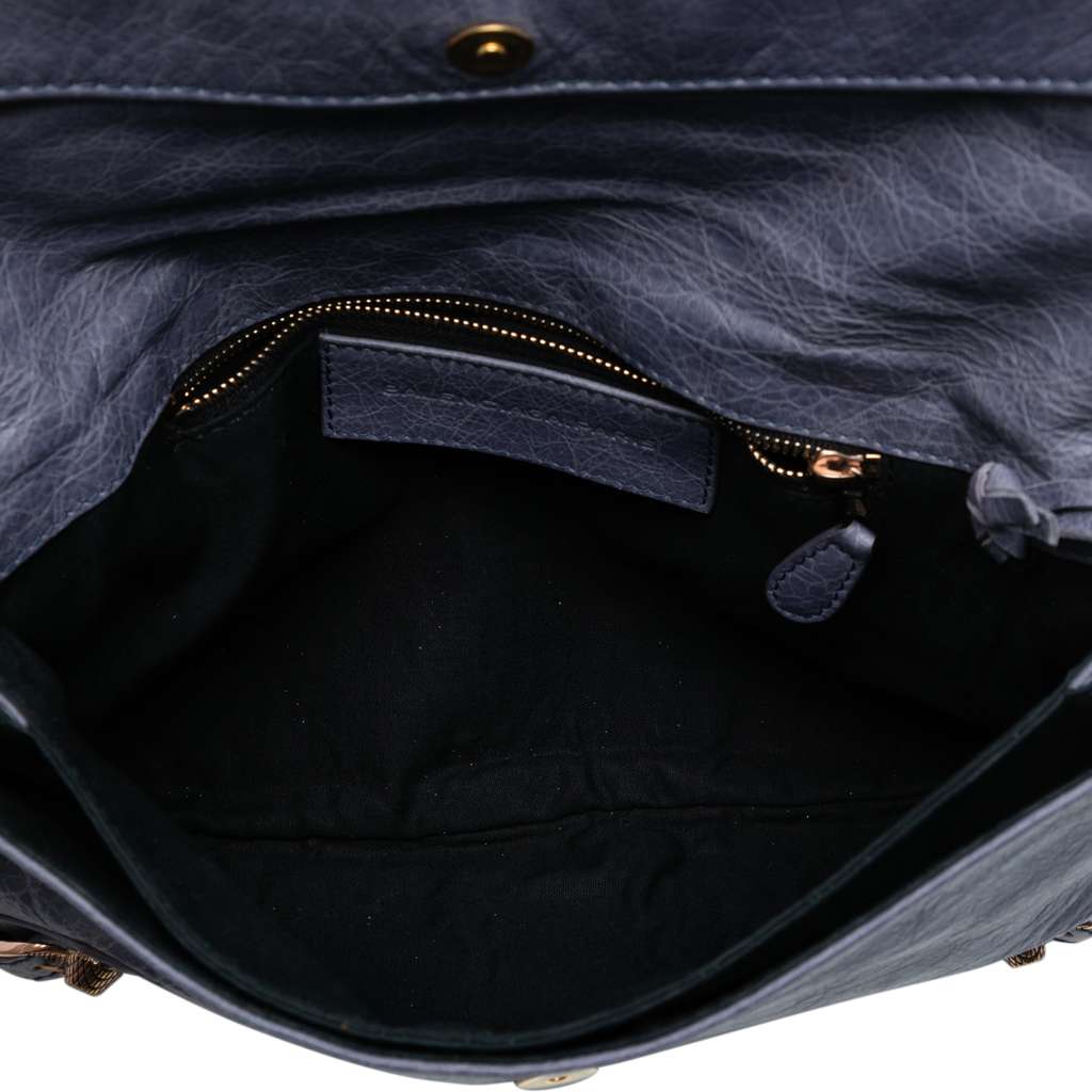 Balenciaga Lambskin Motocross Giant 12 Envelope Clutch - 4