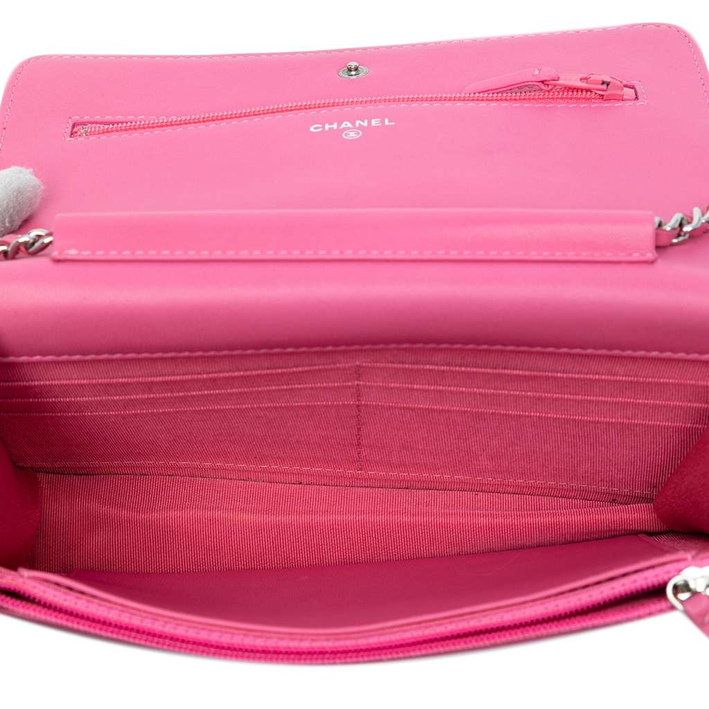 Chanel Ombre Lambskin Degrade Wallet On Chain - 4