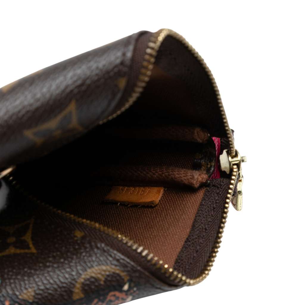 Louis Vuitton Monogram Giraffe Christmas Mini Pochette Accessoires - 5