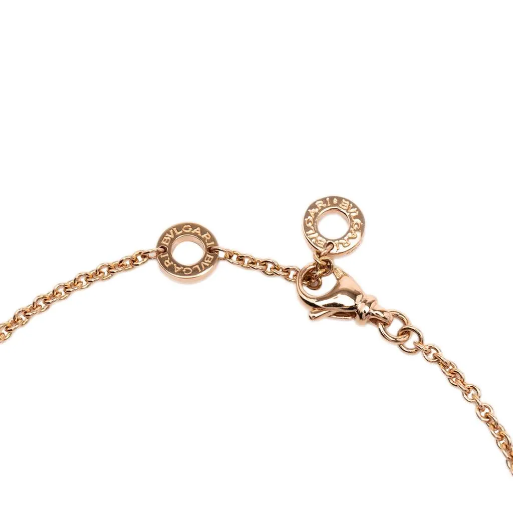 Bvlgari 18K Rose Gold Amethyst and Tourmaline Roman Sorbets Bracelet Pink Rose Gold Very good - Model View