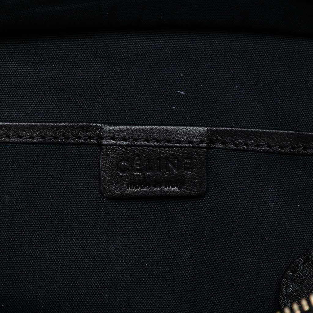 Celine Nano Bicolor Suede and Calfskin Luggage Tote - 5