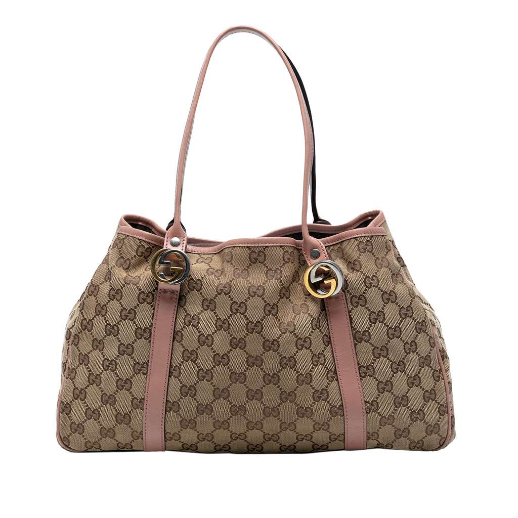 Gucci GG Canvas Twins Tote